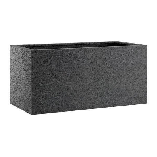 Gloucester Trough Planter - Black - 22-inch x 11-inch