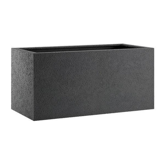 Gloucester Trough Planter - Black - 30-inches x 15-inches