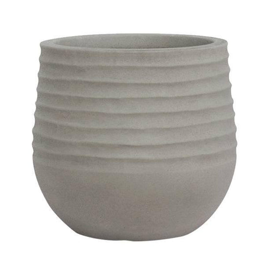 Lightweight Mariella Planter - Neutral - 16-inch