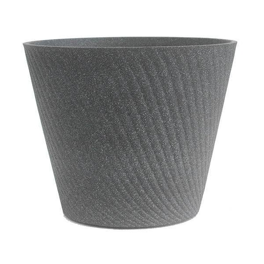 Lightweight Mediterranean Planter - Black - 15-inch