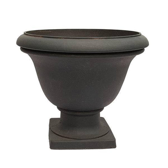 Lightweight Squat Urn Planter - Mission Brown - 16-inch