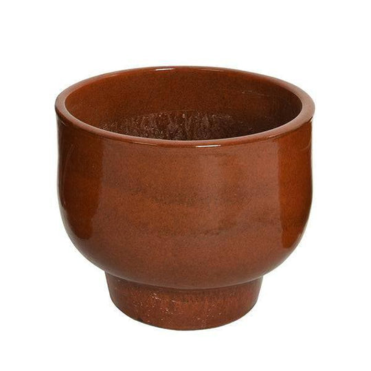 Mila Planter - Orange - 20-inch