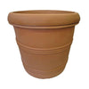 Planter - Basic Rim - Terra Cotta - 12-inch - Hicks Nurseries