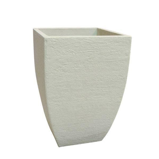 Planter - Square- Off White - 14" x 21"