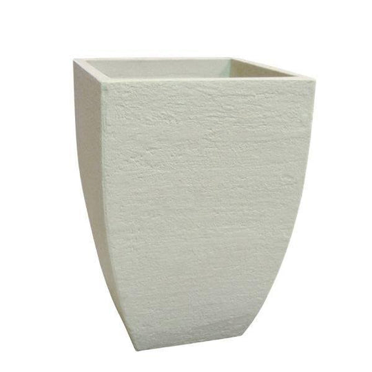 Planter - Modern Square - Off White - 18" x 30"