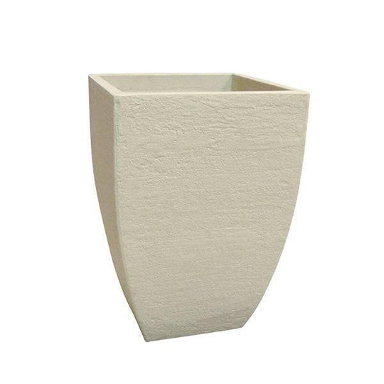 Planter - Modern Square - Sandstone - 13" x 17"