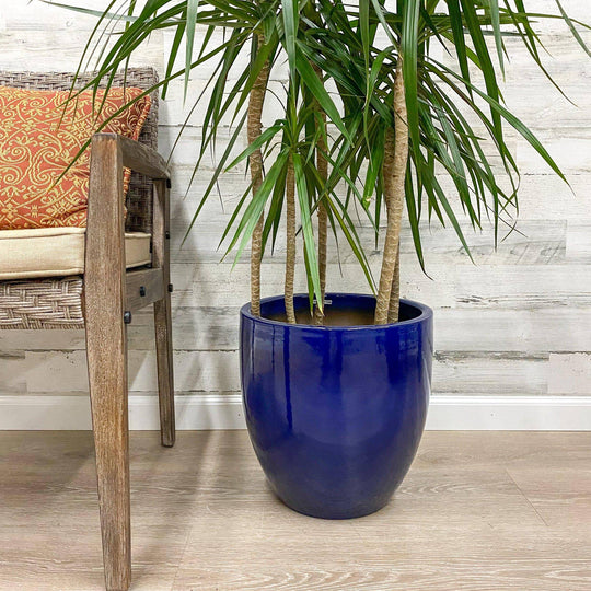 Procida Planter - Blue - 15-inches