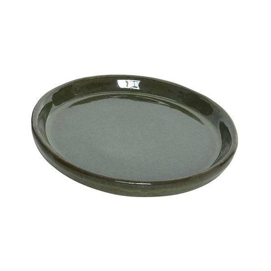 Saucer - Matteo - Green - 12-inch