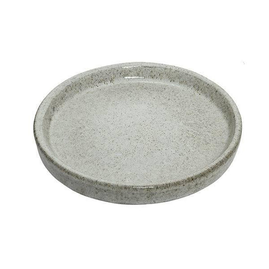 Saucer - Matteo - Off White - 12-inch