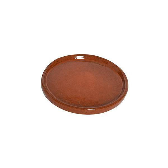 Saucer - Matteo - Burnt Orange - 10-inch