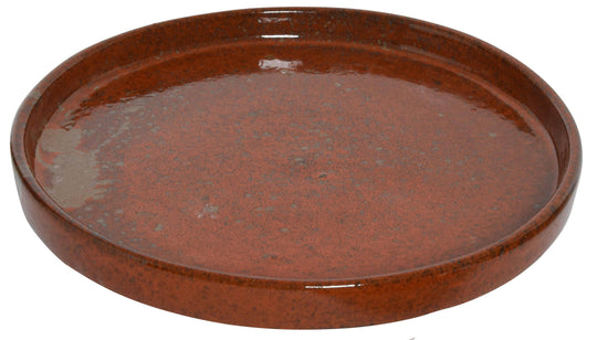 Saucer - Matteo - Burnt Orange - 16-inch