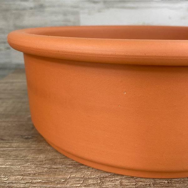 Terra Cotta Clay Bulb Pan - 8 inch - Hicks Nurseries