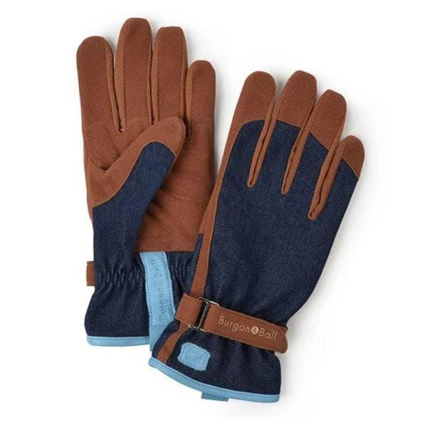 Gloves - Women's Denim - M/L - Hicks Nurseries