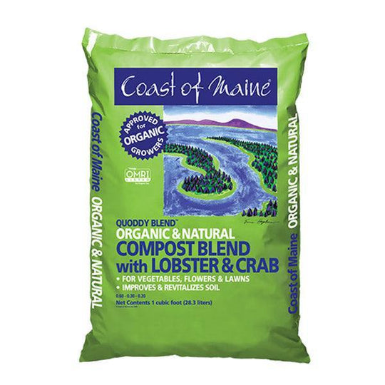 Coast of Maine - Quoddy Blend Lobster Compost - 1 cu. ft.