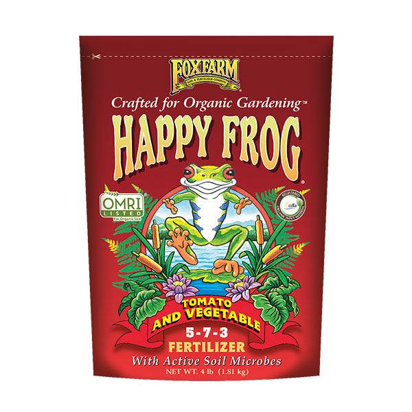 FoxFarm - Happy Frog® Tomato & Vegetable Fertilizer - 4 lb. - Hicks Nurseries