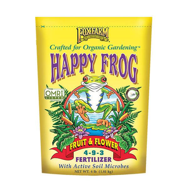 FoxFarm - Happy Frog® Fruit & Flower Fertilizer - 4 lb. - Hicks Nurseries