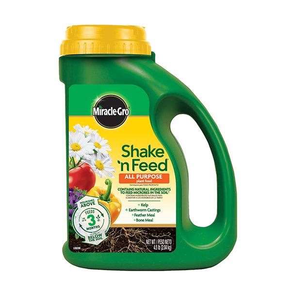 is miracle-gro good for pot plants Miracle Gro 4.5 Lbs. Shake N Feed All Purpose Plant Food