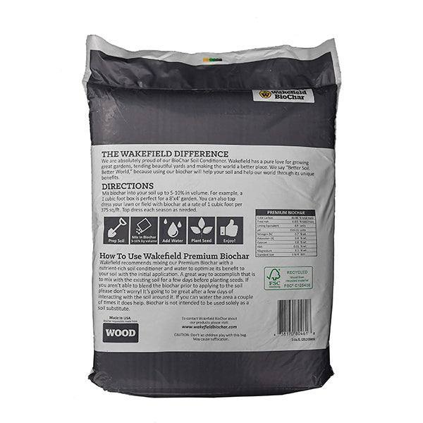 Wakefield - BioChar Soil Conditioner - 1 cu. ft. - Hicks Nurseries