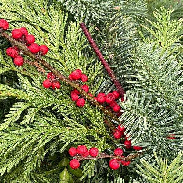 Wreath - Berries & Branches - Hicks Nurseries